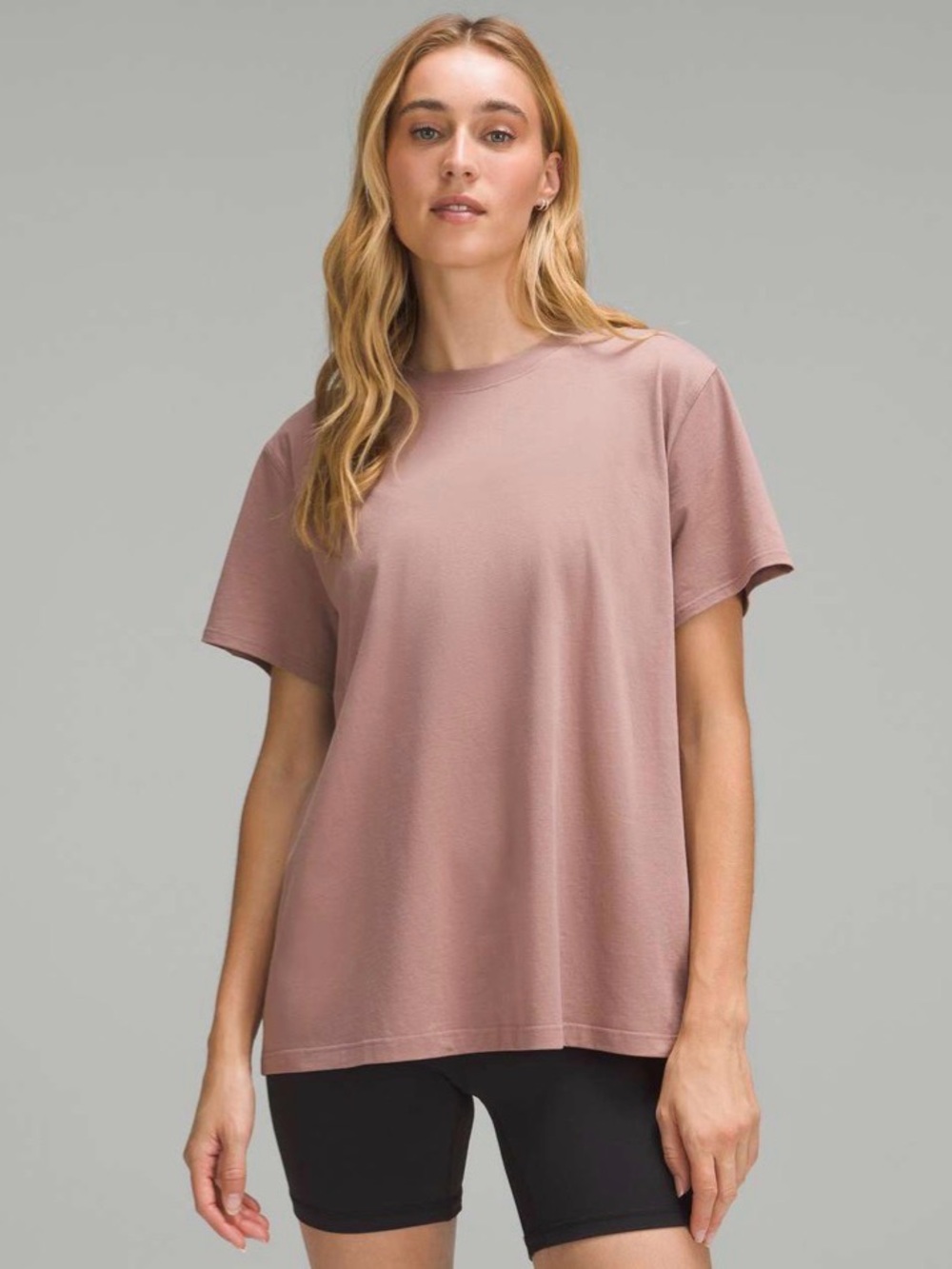 Lululemon All Yours Cotton T-Shirt
Twilight Rose Size 8